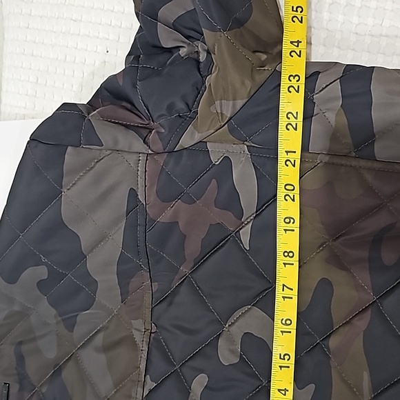 Calvin Klein Mens Jacket Camo Quilted Bomber Jacket Size M - Picture 8 of 14